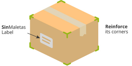 Sketch of how to assemble the box